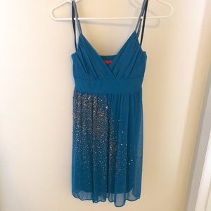 Beautiful formal dress with unique beading design